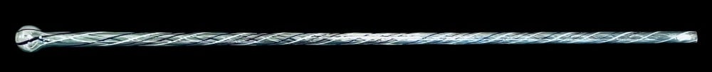 Vintage Hand Blown Glass Walking Cane (1 of 7)