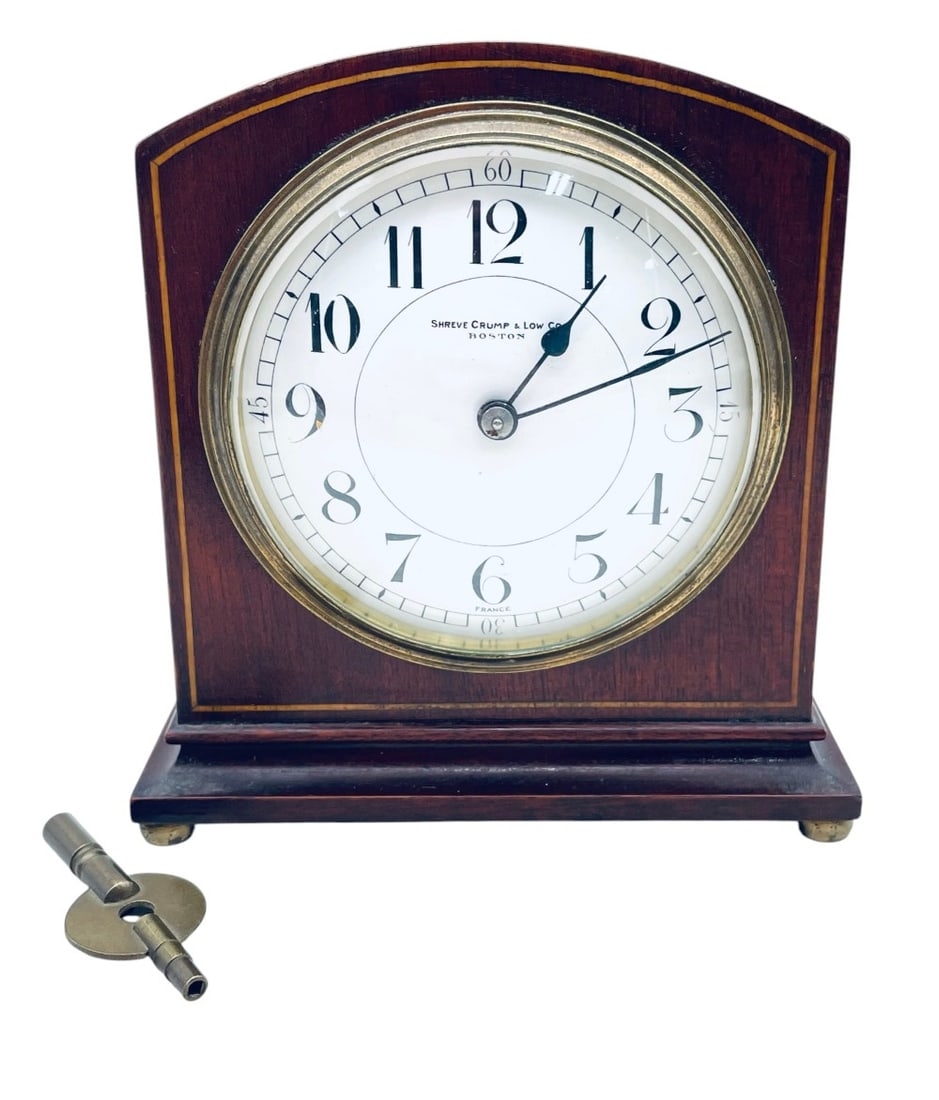 Antique Shreve Crump & Low Co. Boston Mantle Clock (1 of 13)