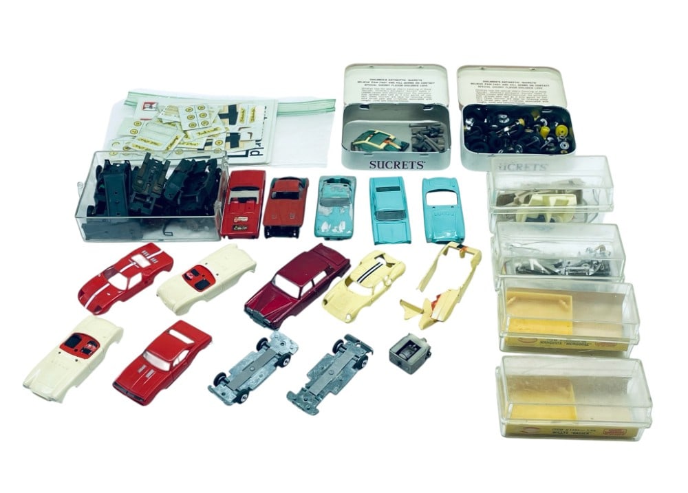 Aurora Slot Cars Parts and Car Bodies (1 of 9)