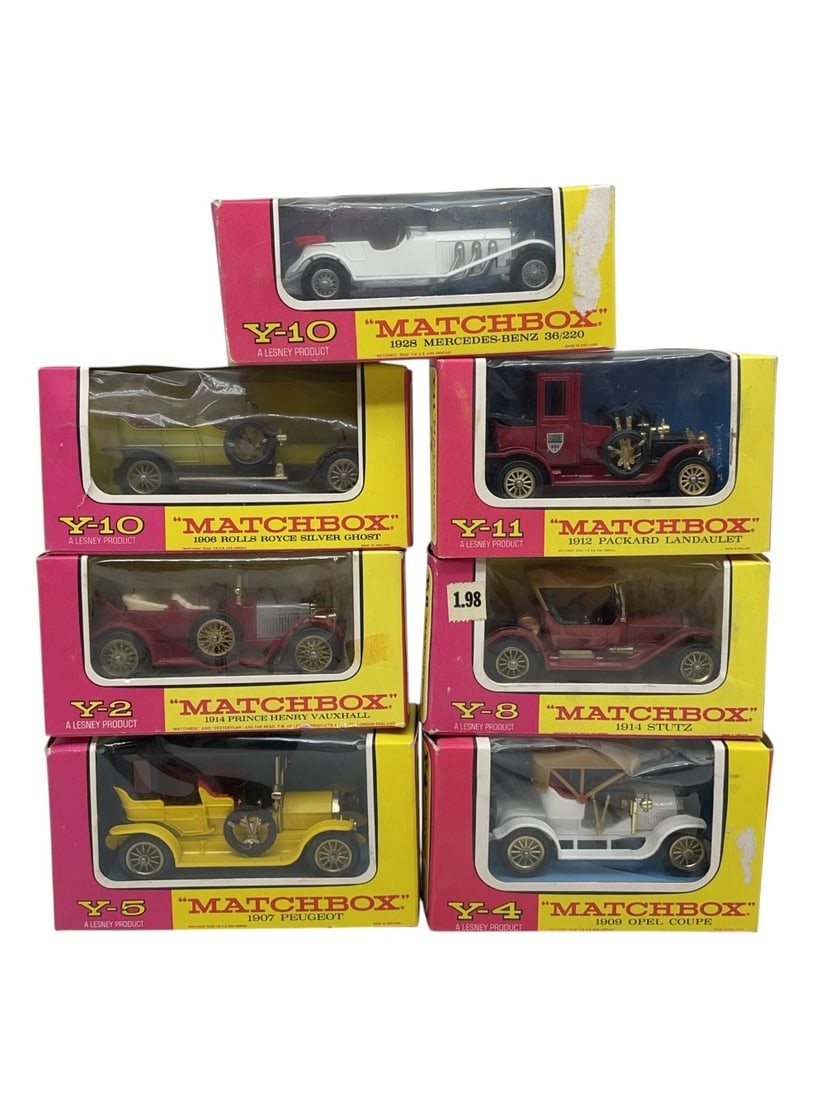 (7) Matchbox Lesley ?Models of Yesteryear: Update