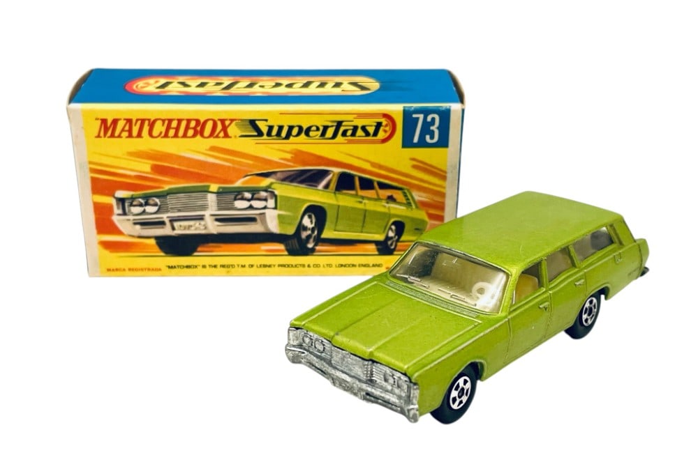 "Matchbox" Lesney Superfast Mercury Commuter No. 73 with Original Box (1 of 10)