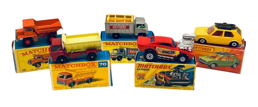 (5) Matchbox Lesney Die Cast Cars (1 of 15)