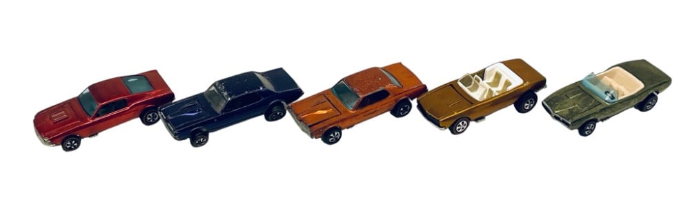 (5) Hot Wheels Redlines Die Cast Cars (1 of 17)