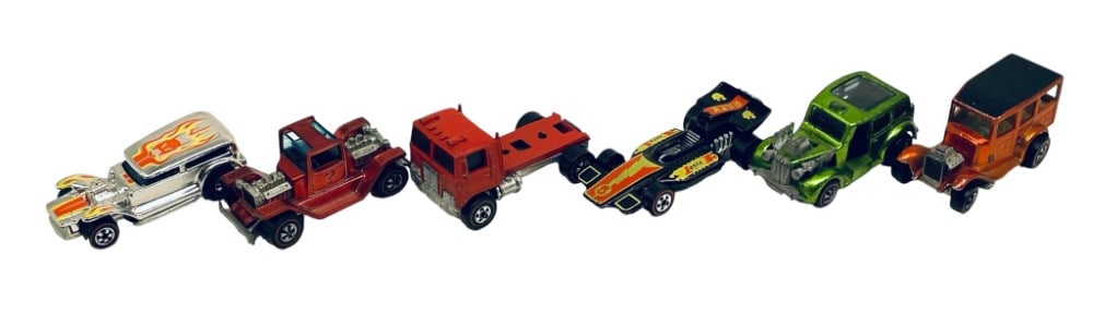 (6) Hot Wheels Redline Die Cast Cars (1 of 20)