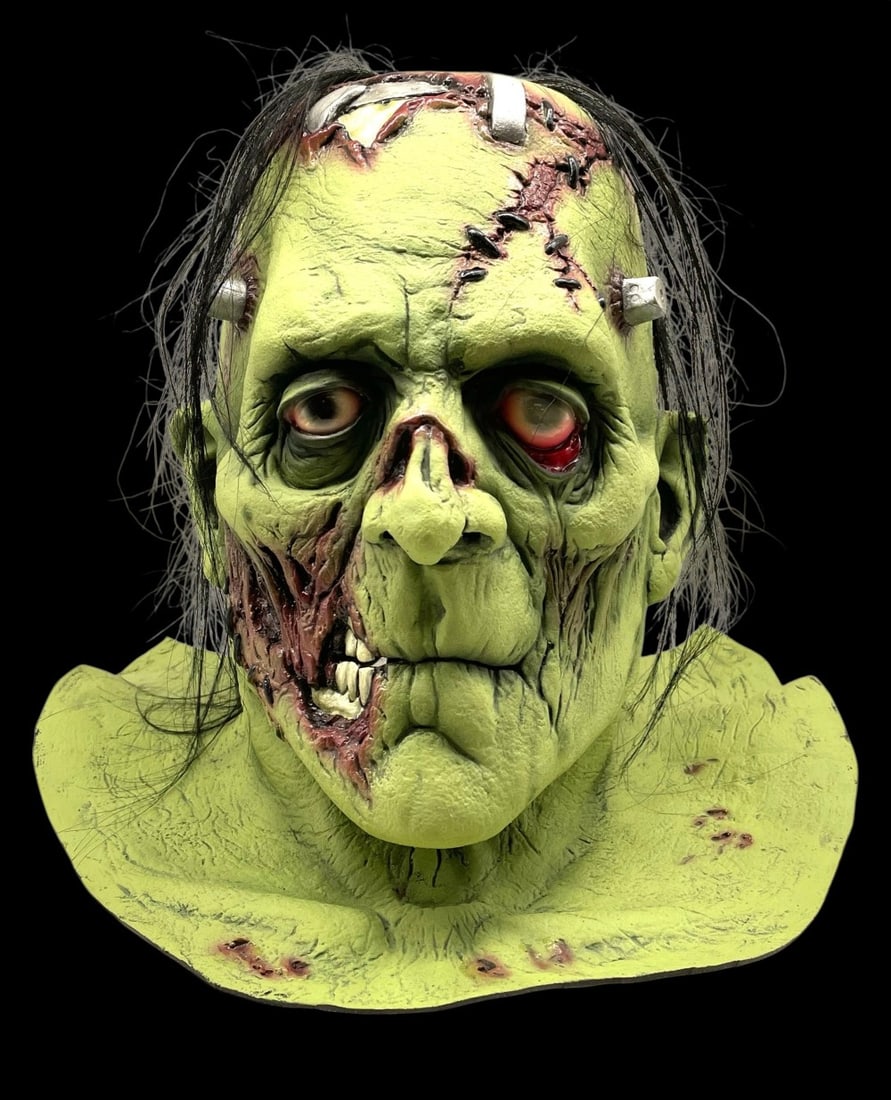 Death Studios Green Frankenstein Zombie Mask (1 of 15)