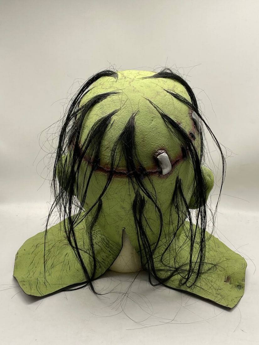 Death Studios Green Frankenstein Zombie Mask - 5