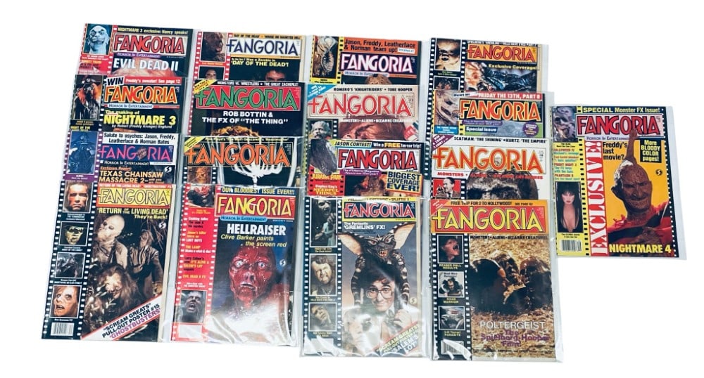 (17) Fangoria Horror Magazines (1 of 6)