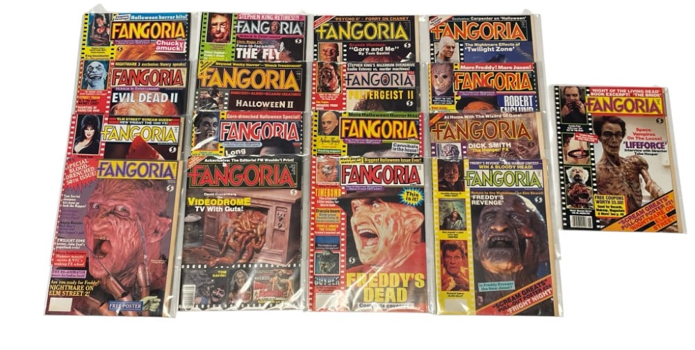 (17) Fangoria Horror Magazines (1 of 5)