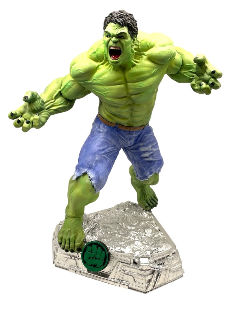 3-D Printed Incredible Hulk Figure (1 of 7)