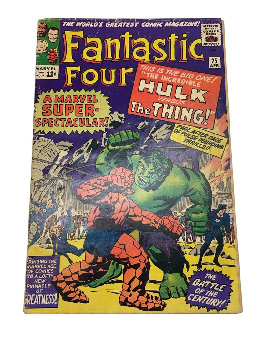 Fantastic Four ?The Incredible Hulk VS The Thing? #25 (1 of 10)