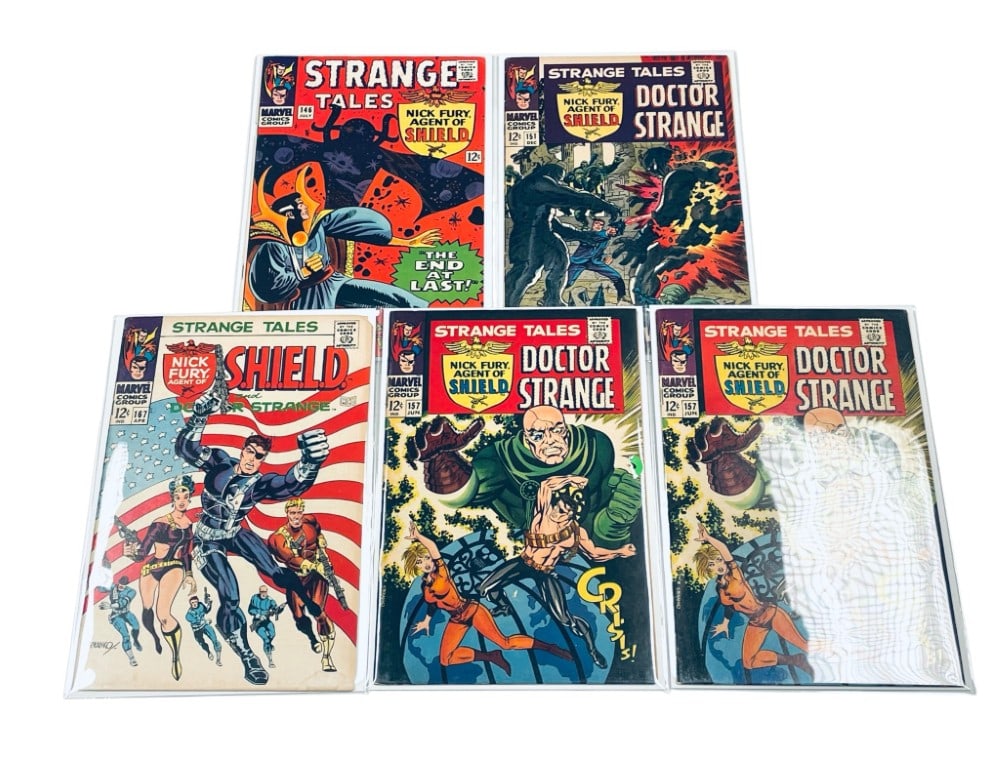 5 Marvel Strange Tales Nick Fury Agent of Shield and Doctor Strange (1 of 20)
