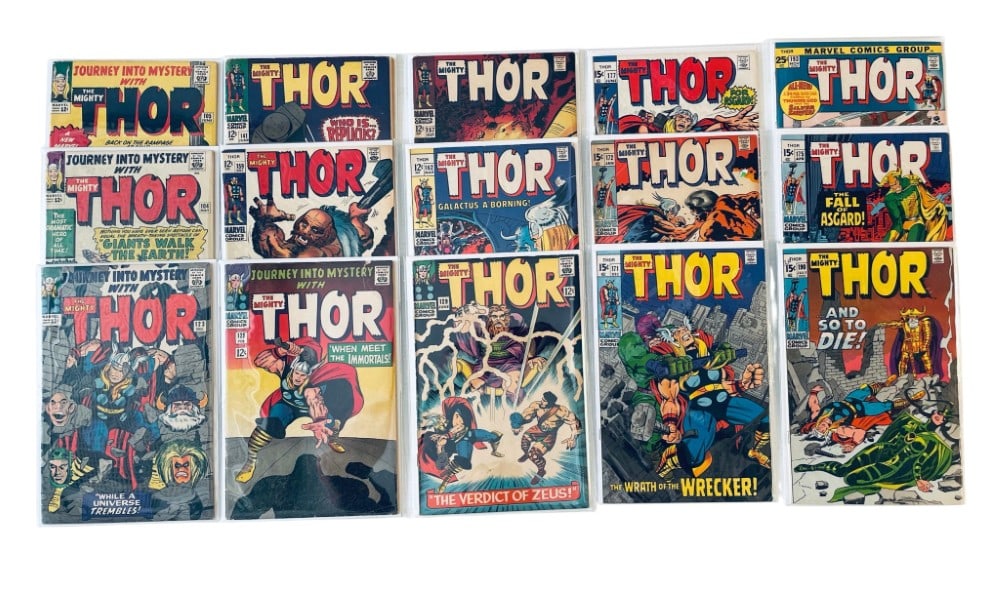15 Marvel The Mighty Thor Comic Books (1 of 15)
