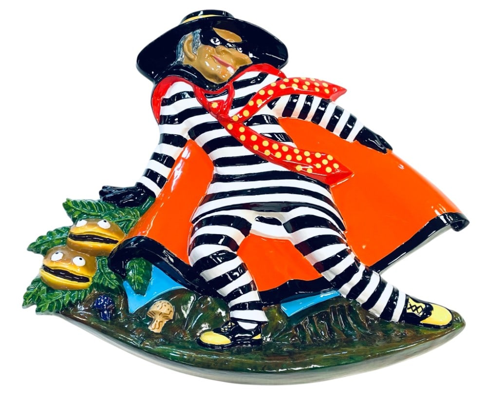 Vintage McDonald?s Hamburglar Wall Plaque (1 of 8)