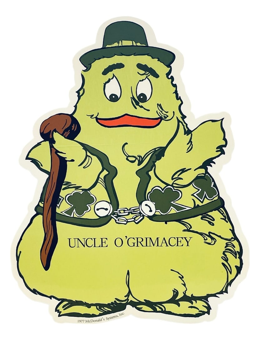 1977 McDonald?s Systems Uncle O?Grimacey Sign: Update