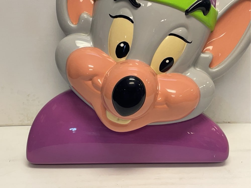 Chuck E Cheese 3-D Statue Plaque - 4