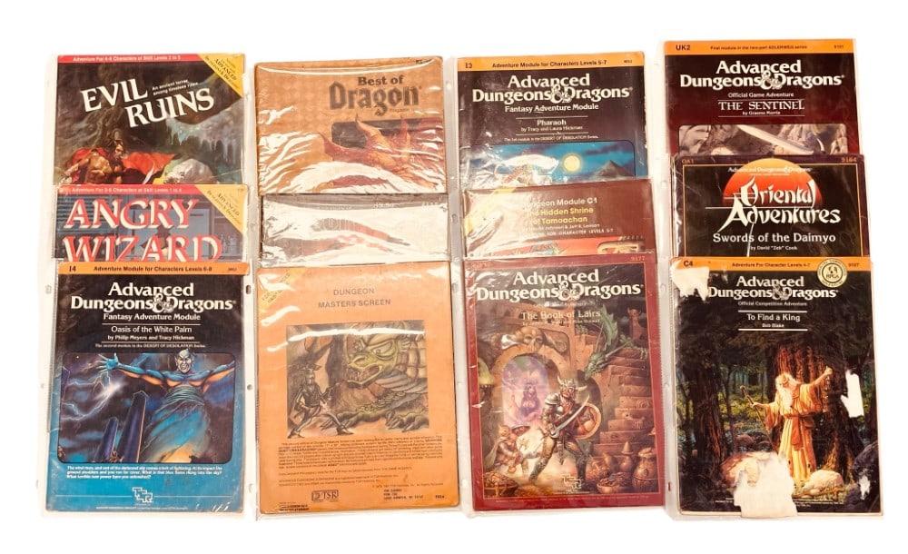 (12) Advanced Dungeons and Dragons Books (1 of 12)