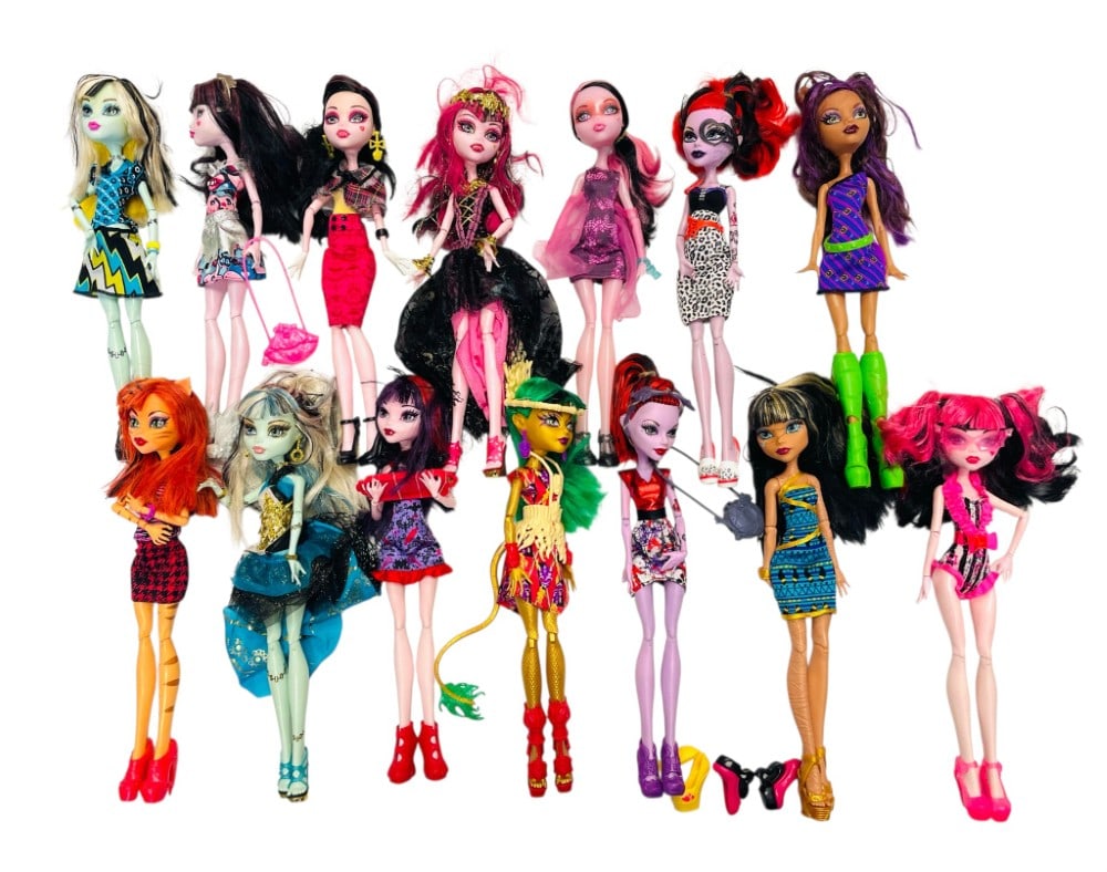 (14) Monster High Dolls and Accessories (1 of 7)