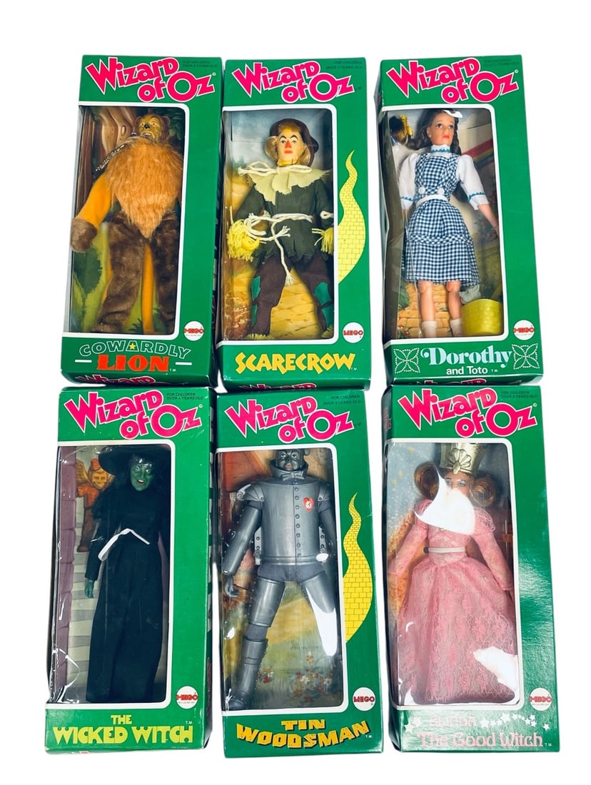 (6) 1974 Mego Wizard of Oz Figures (1 of 15)