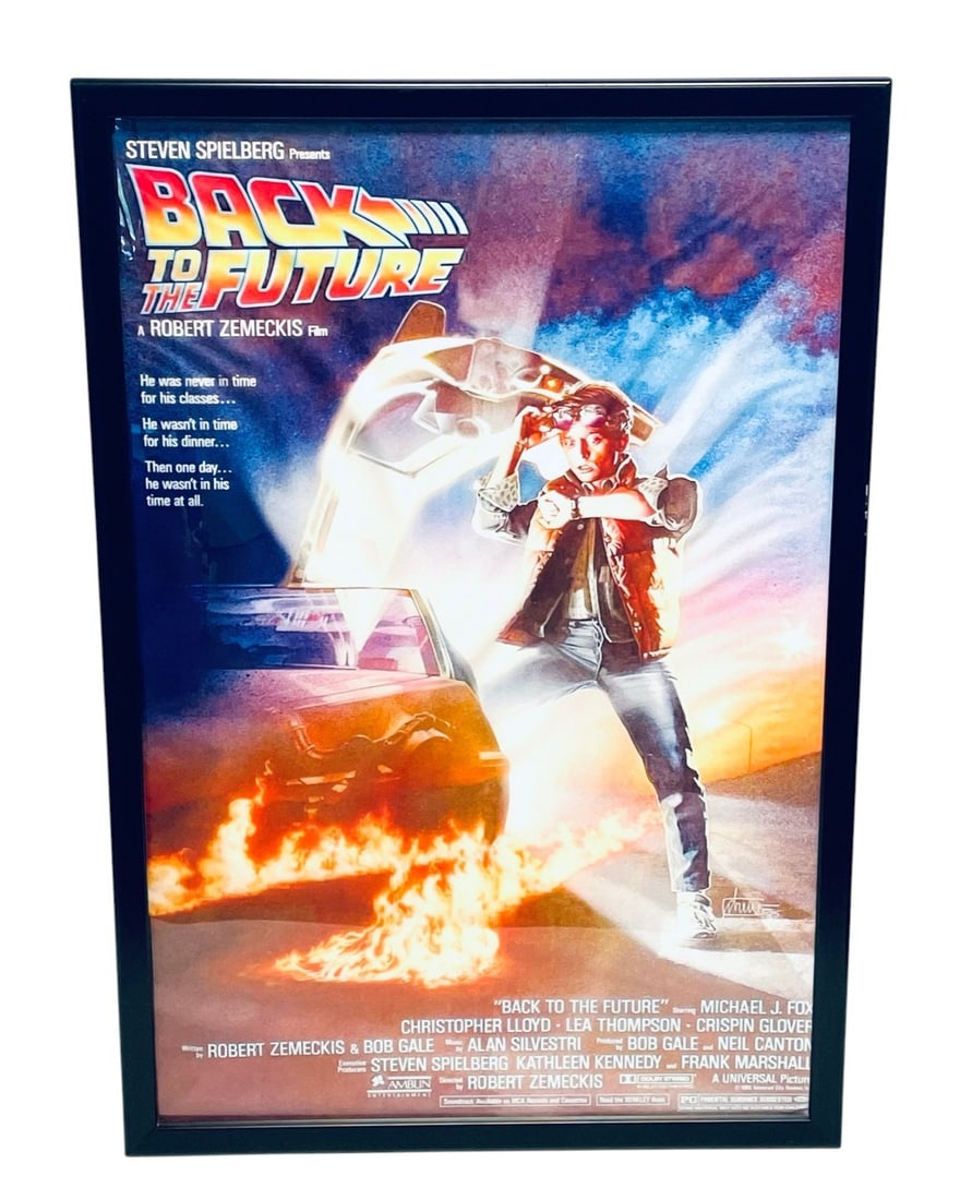 Back to the Future Duratrans Theater Poster (1 of 7)