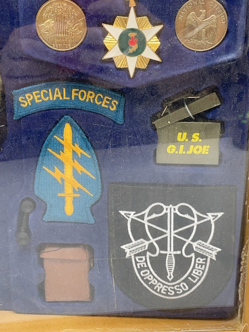 G.I. Joe Special Forces Shadowbox Display - 5