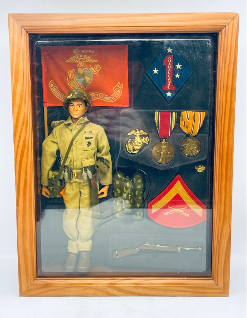 G.I. Joe Action Marine Jungle Fighter Shadowbox Display (1 of 8)