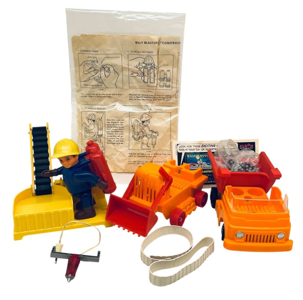 1969 Eldon Billy Blastoff Construction Set