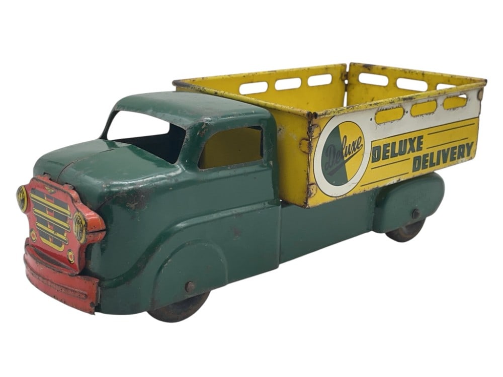 Marx Deluxe Delivery Pressed Steel Dump Truck (1 of 11)