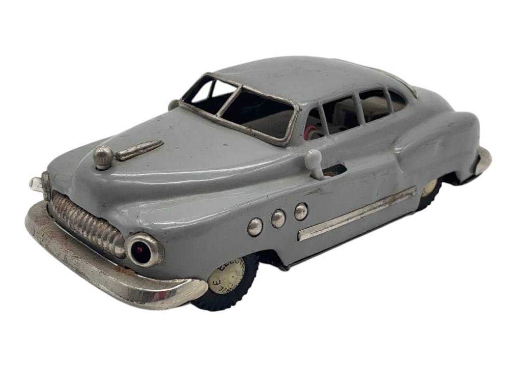 1950?s Electromobile Tin Litho Sedan Tin Toy (1 of 13)