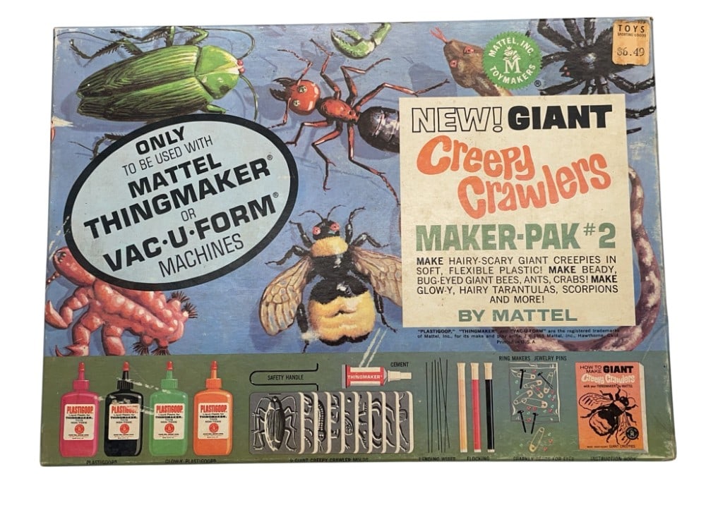 Mattel Thing maker Creepy Crawlers Maker-Pak #2 (1 of 14)
