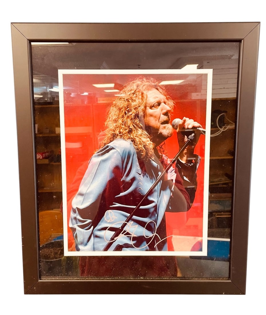 Robert Plant Signed Color Photograph (1 of 6)