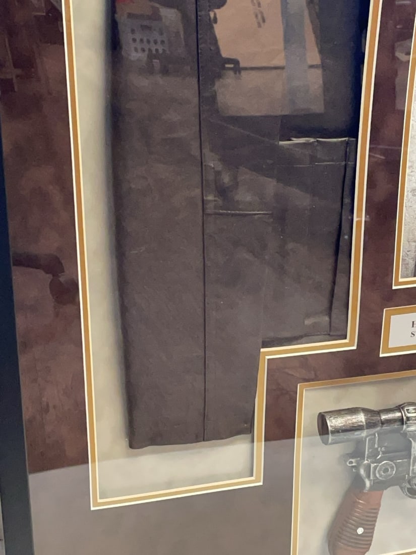 Harrison Ford Signed Leather Jacket Display - 9