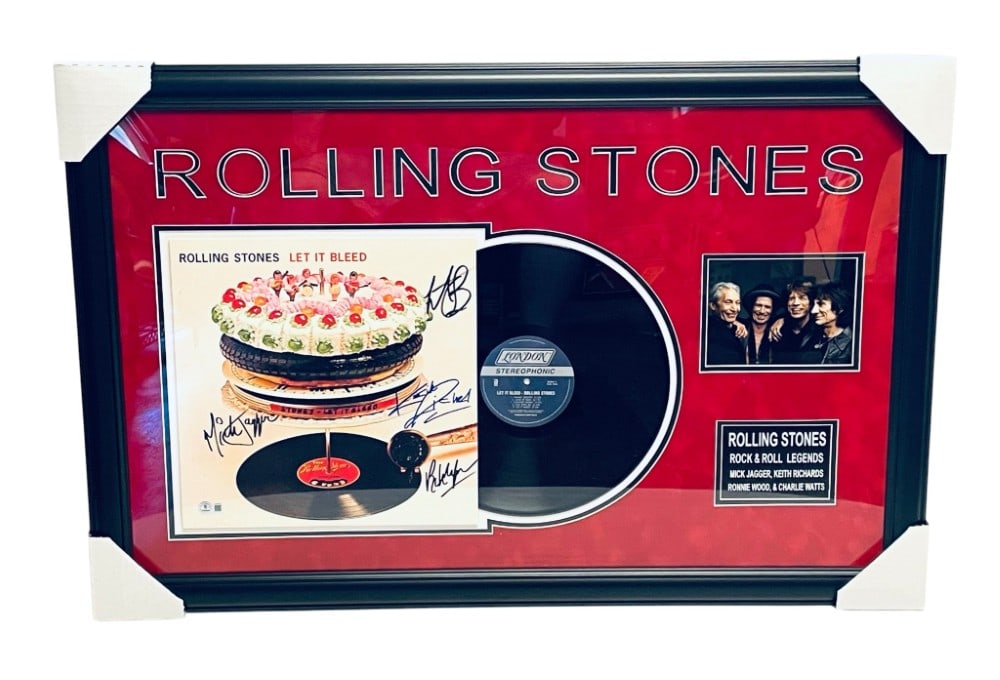 Rolling Stones Signed ?Let it Bleed? Record: Update