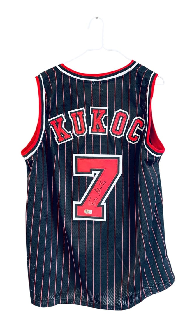 Toni Kukoc Signed Chicago Bulls Jersey (1 of 10)