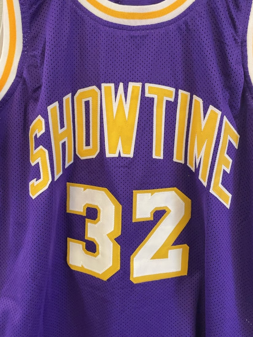 Magic Johnson Signed Showtime Jersey - 9