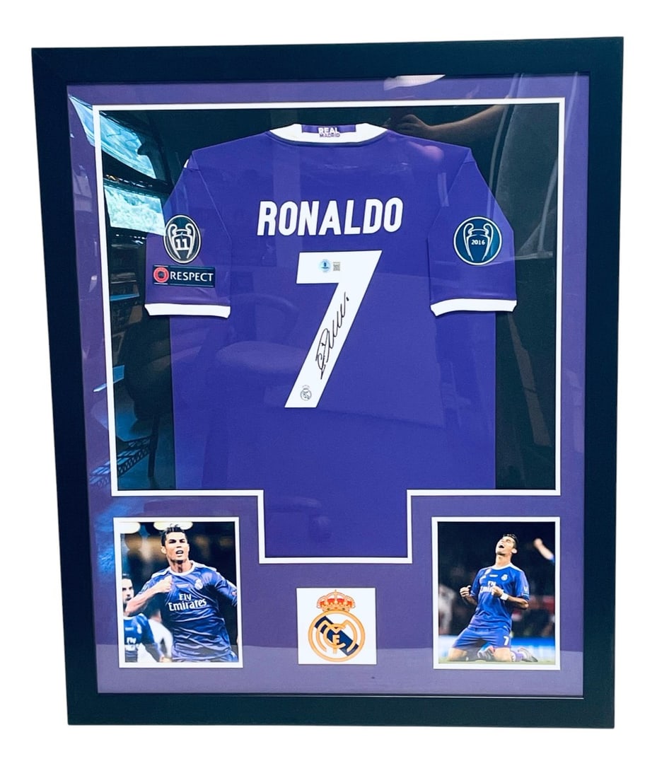 Cristiano Ronaldo Signed Real Madrid Jersey (1 of 10)
