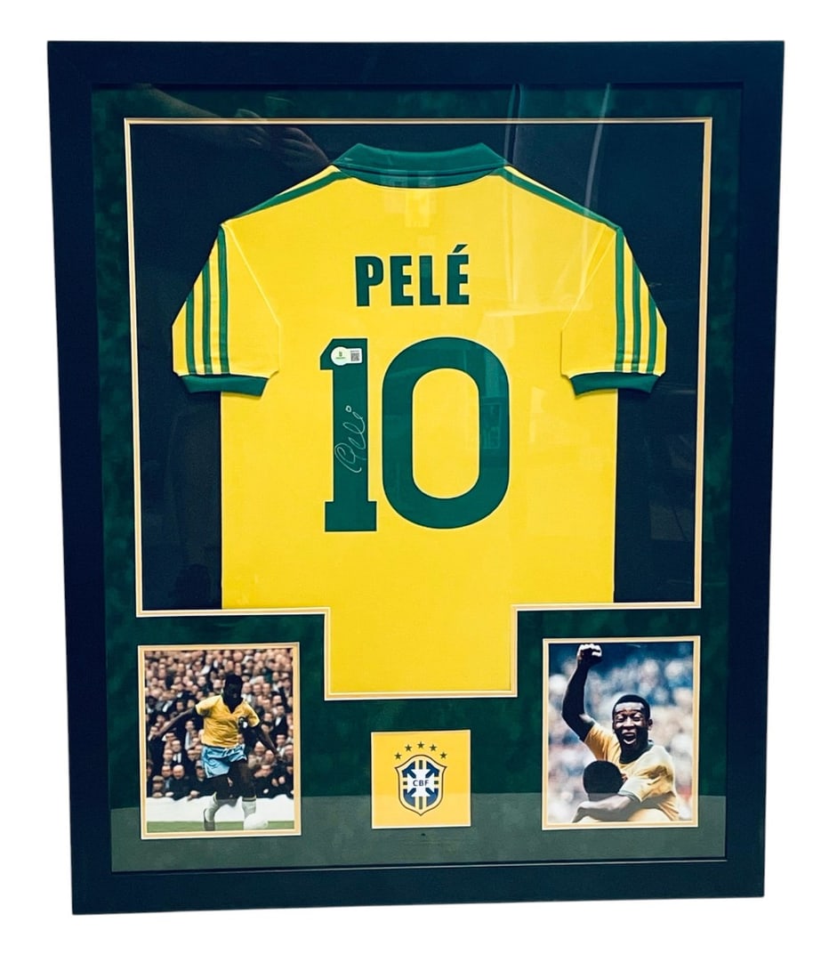 Pele Signed Brazil CBF National Team Jersey (1 of 10)