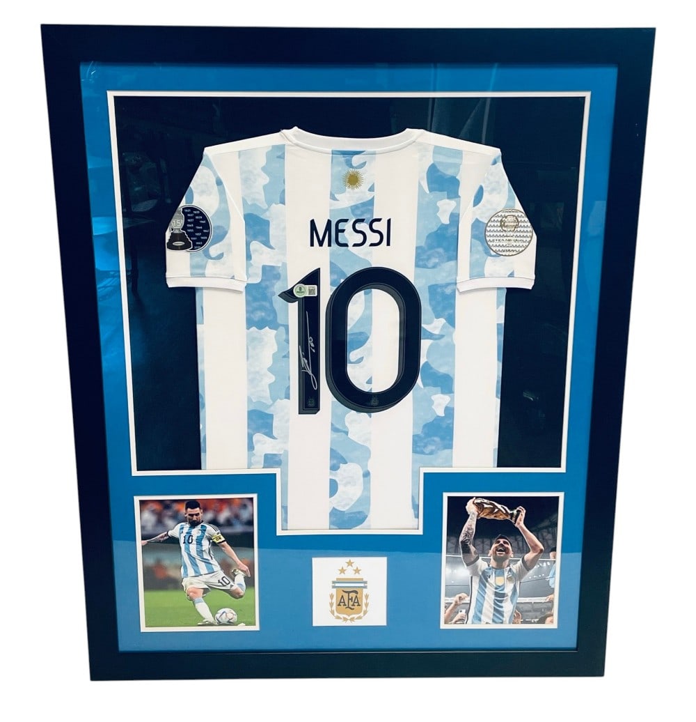 Lionel Messi Signed Argentina World Cup Jersey (1 of 11)
