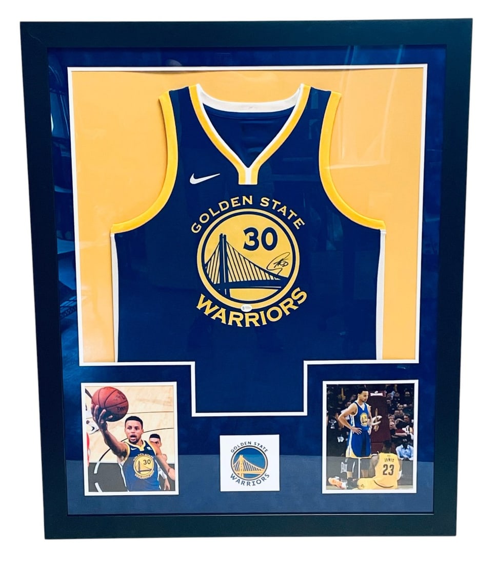 Steph Curry Signed Golden State Warriors Jersey (1 of 11)