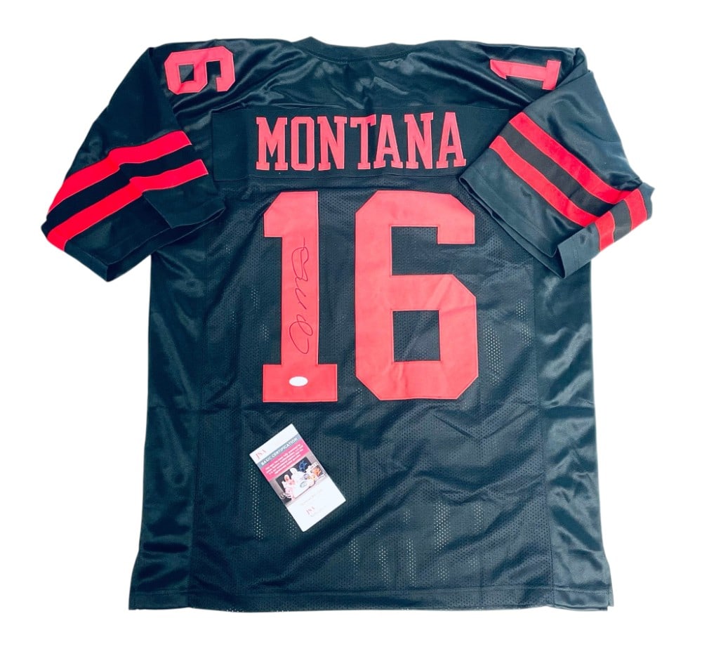 Joe Montana Signed San Francisco Jersey (1 of 9)