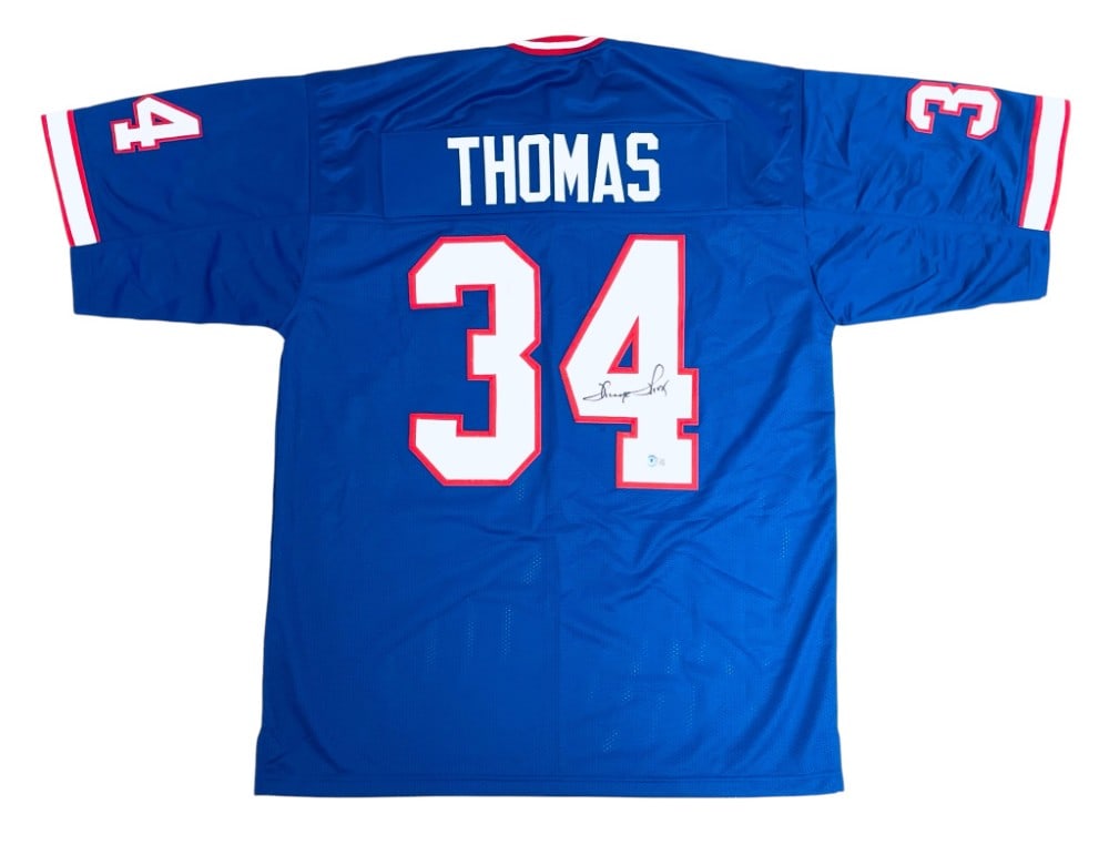 Thurman Thomas Signed Buffalo Bills Jersey (1 of 9)