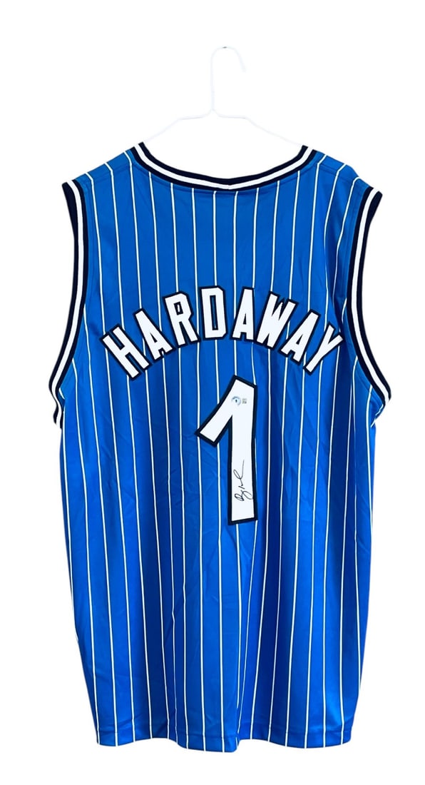 Anfernee ?Penny? Hardaway Signed Orlando Magic Jersey (1 of 9)