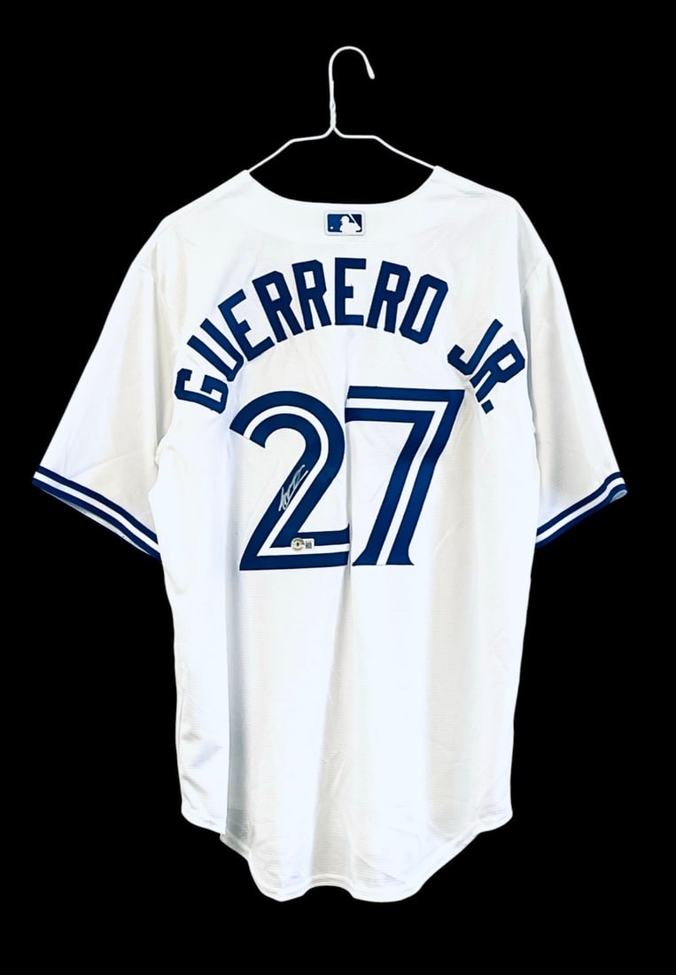 Vladimir Guerrero Jr. Signed Blue Jays Jersey (1 of 12)