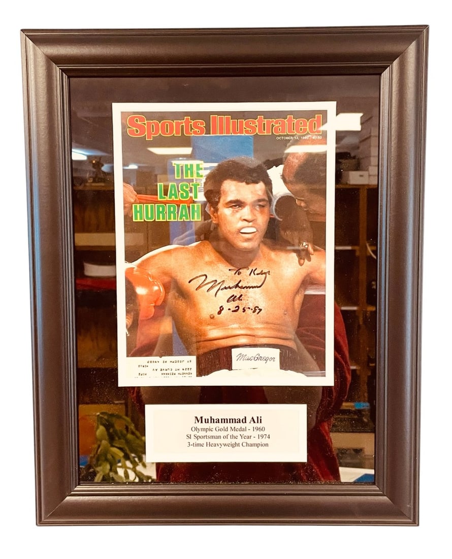 Muhammad Ali Signed Sports Illustrated Cover (1 of 9)