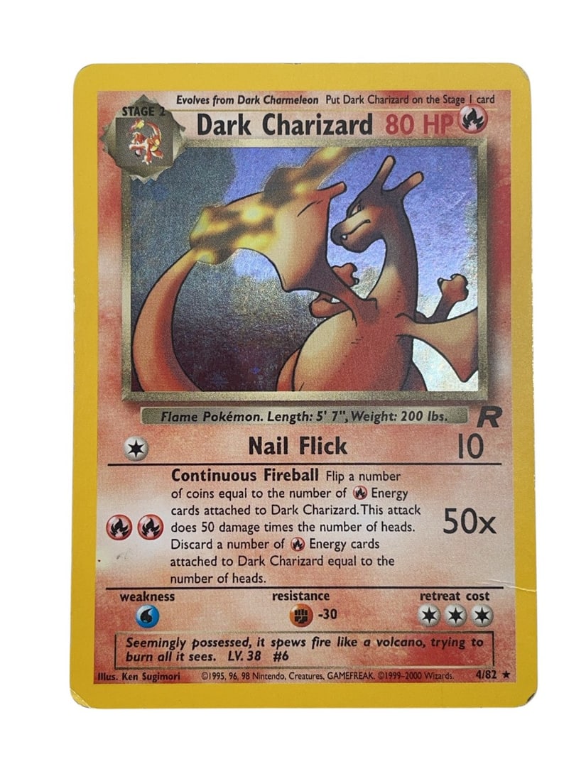 Pok?mon Team Rocket Holographic Dark Charizard: Update