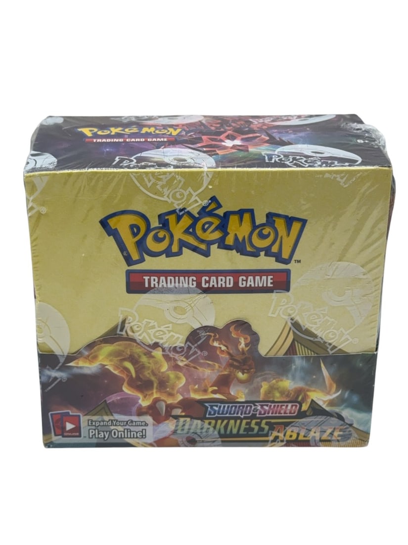 POK?MON TCG Sword & Shield Darkness ABlaze Booster Box Display 36 packs: Update