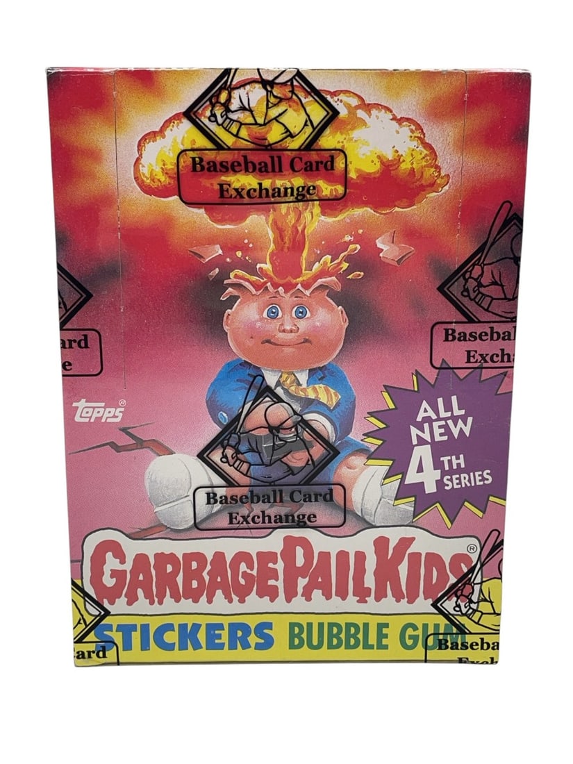 1986 Topps Garbage Pail Kids Unopened Series 4 Wax Box (1 of 7)
