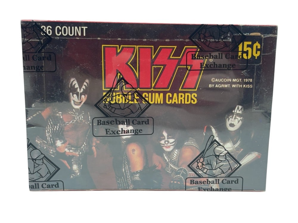 1978 Sealed Donruss Kiss Series 1 Wax Box (1 of 6)