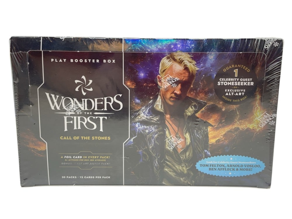 Wonders of the First Call of the Stones Sealed Booster Box: Wonders of the First Call of the Stones Sealed Booster Box.