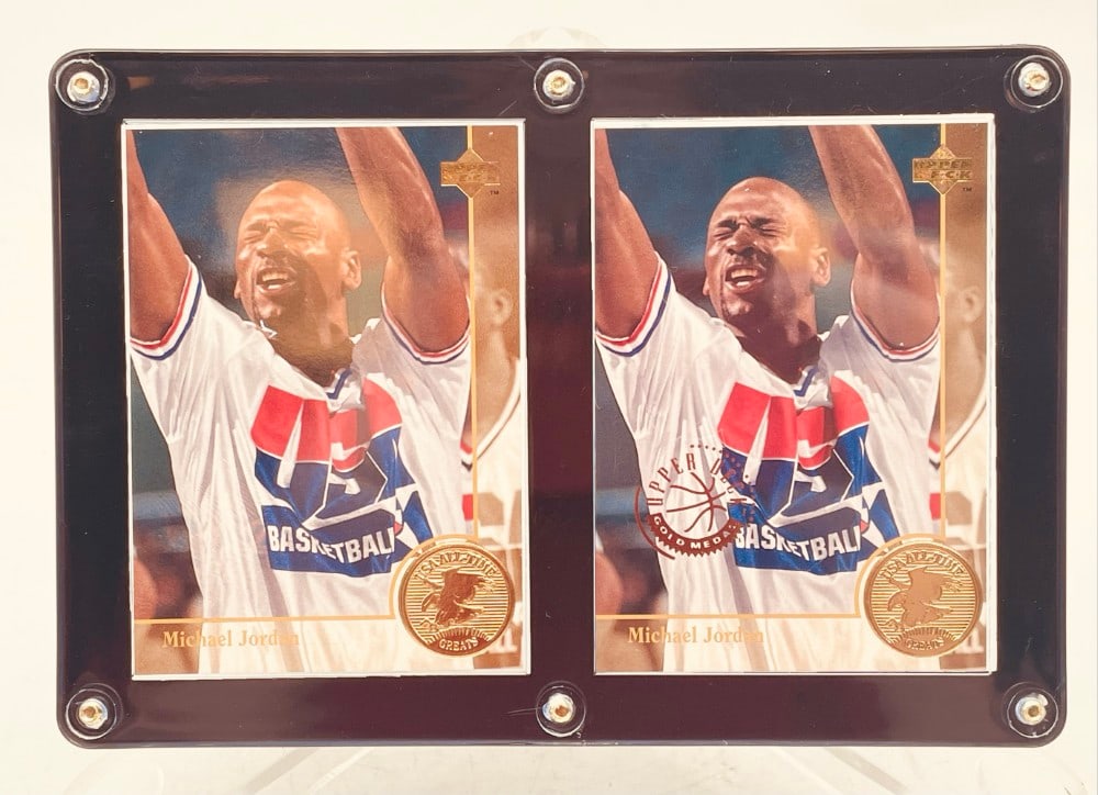 (2) 1994 Upper Deck USA All Time Greats Michael Jordan (1 of 16)