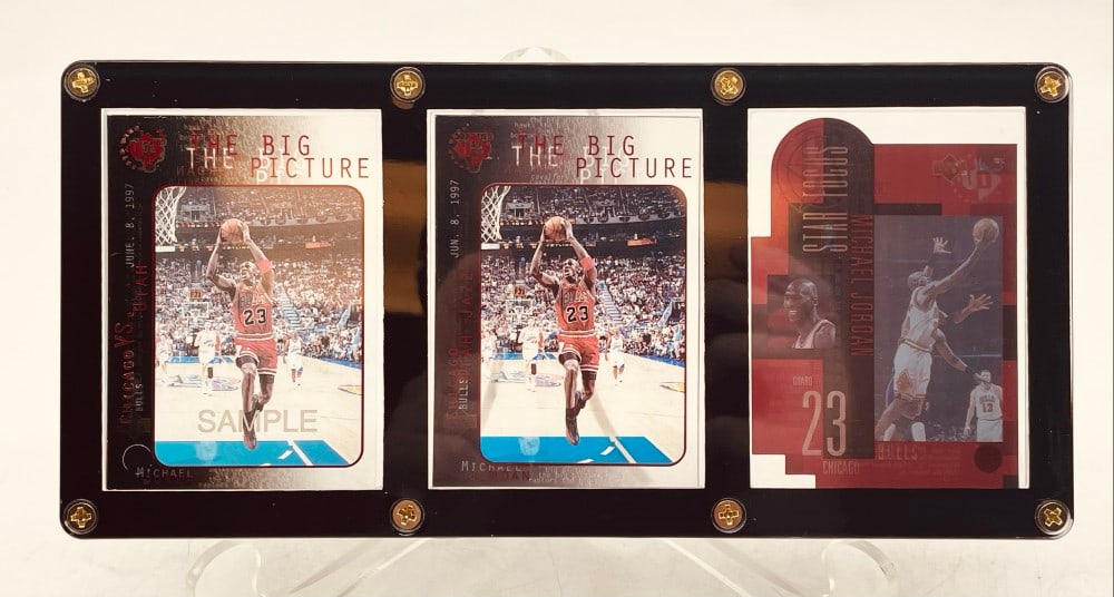 (3) 1997 Upper Deck UD3 Michael Jordan Cards (1 of 17)